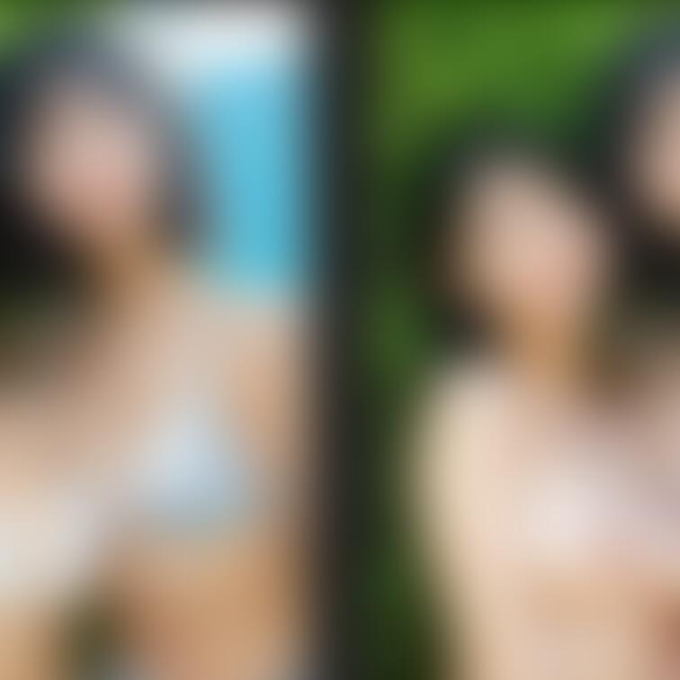 着衣と脱衣を並べた画像です。画像№734。19日投稿の画像ミス再出品