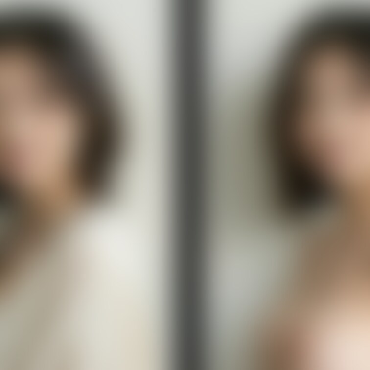 着衣と脱衣を並べた画像です。画像№1064