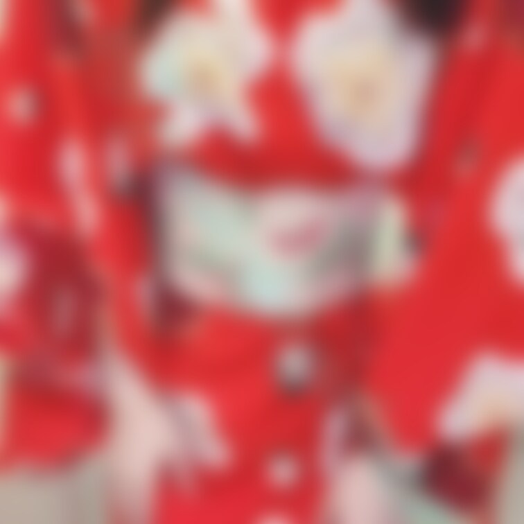ほしりすからもらった花魁着てみたよ💕おっぱいもおちりも溢れちゃってる😆💕