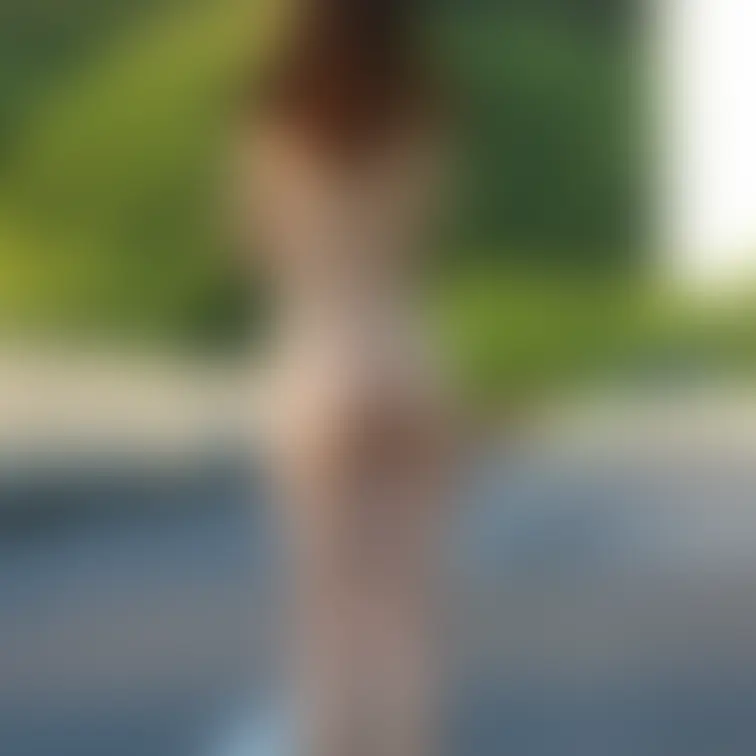 美女の野外露出
