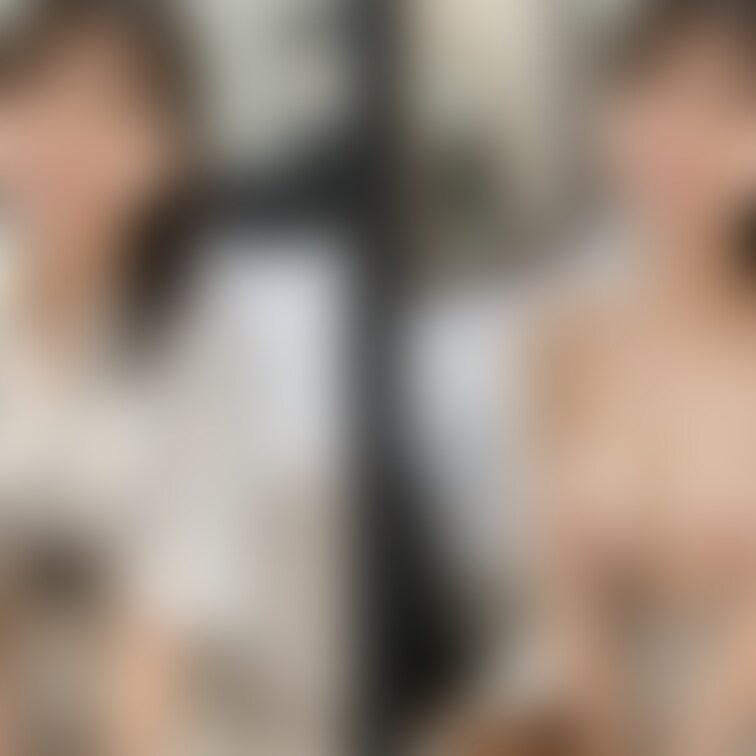 着衣と脱衣を並べた画像です。画像№541