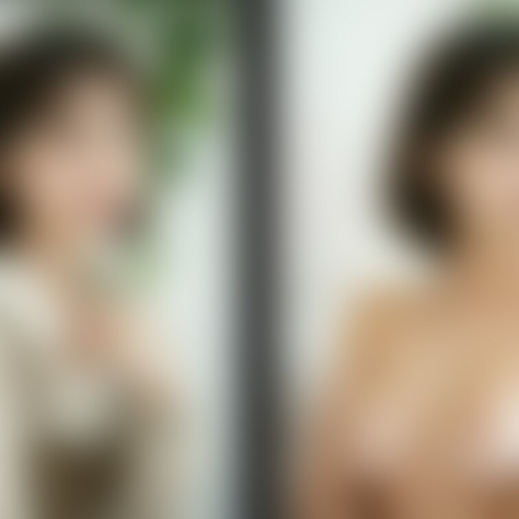 着衣と脱衣の並べた画像です    画像№1562