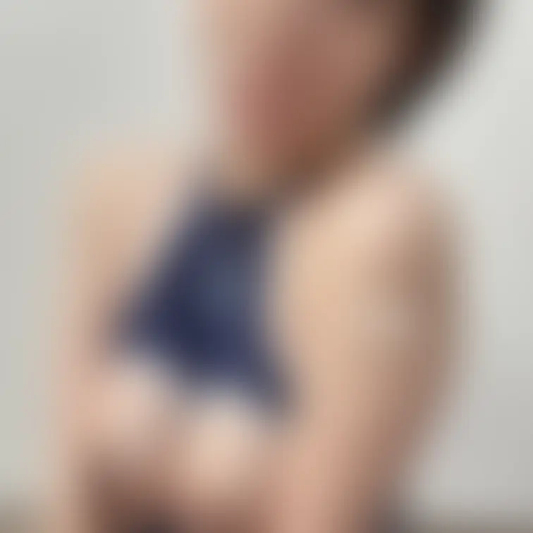 「目出し」おっぱい穴あきスク水