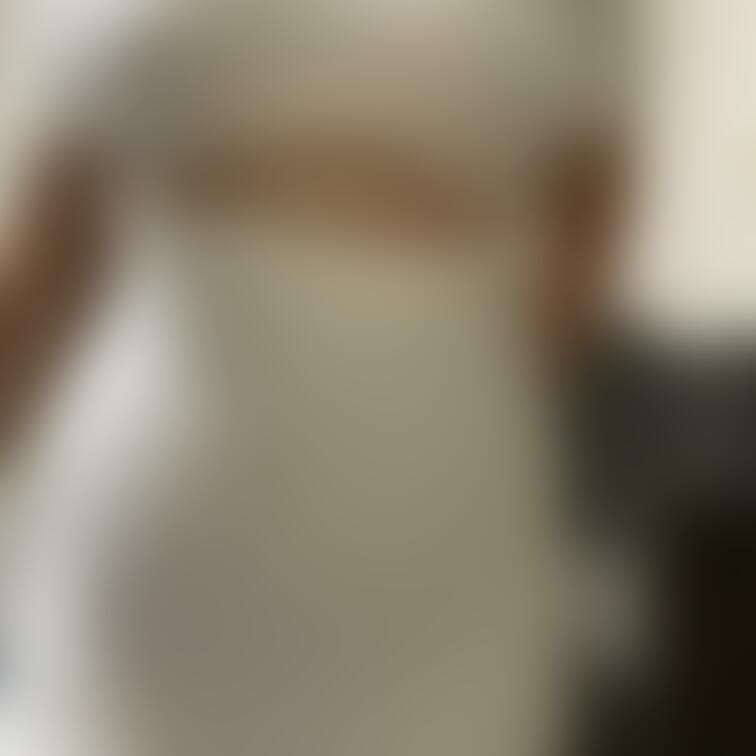 白いふわふわなミニワンピース ノーブラうさぎ