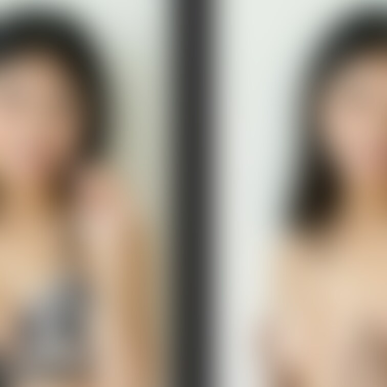 着衣と脱衣を並べた画像です。画像№657