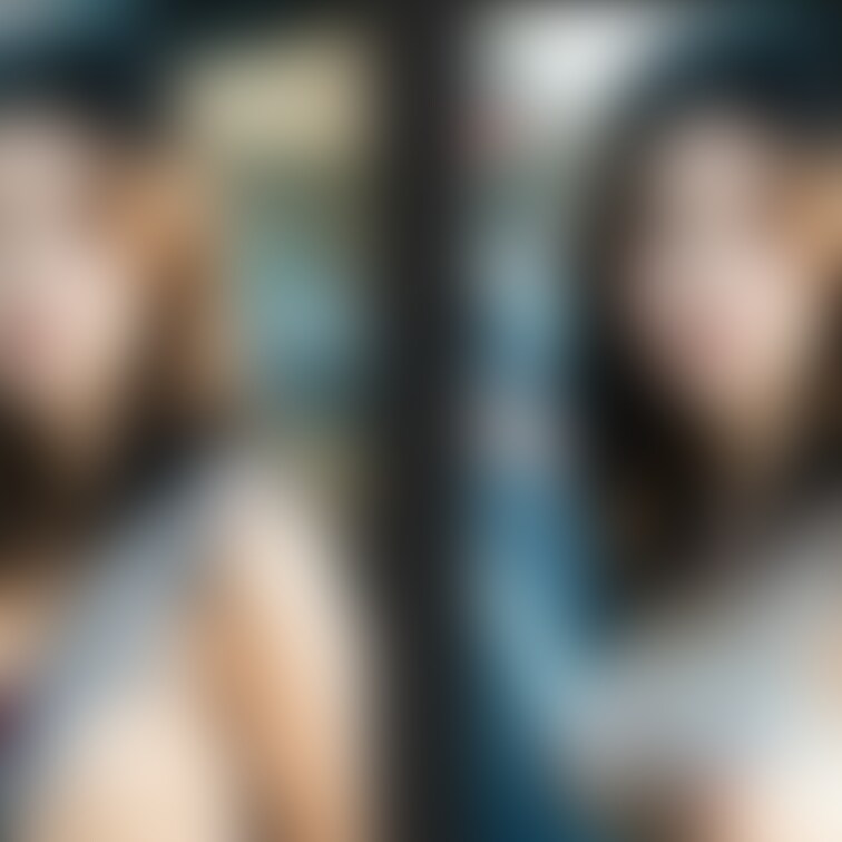 着衣と脱衣を並べた画像です。画像№180