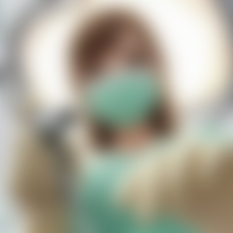 患者目線、歯科女医、歯科衛生士、ドリル、無影灯、マスク、ゴム手袋、白衣、サディスティック、アニメ