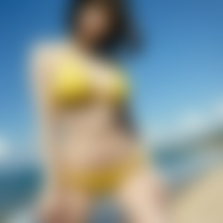 気温が下がってきたので、少し服を着てもらおうかと思ったのですが、
やっぱり水着がいいなと。
少しバックショット多めで