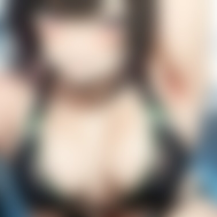 水着　微笑む