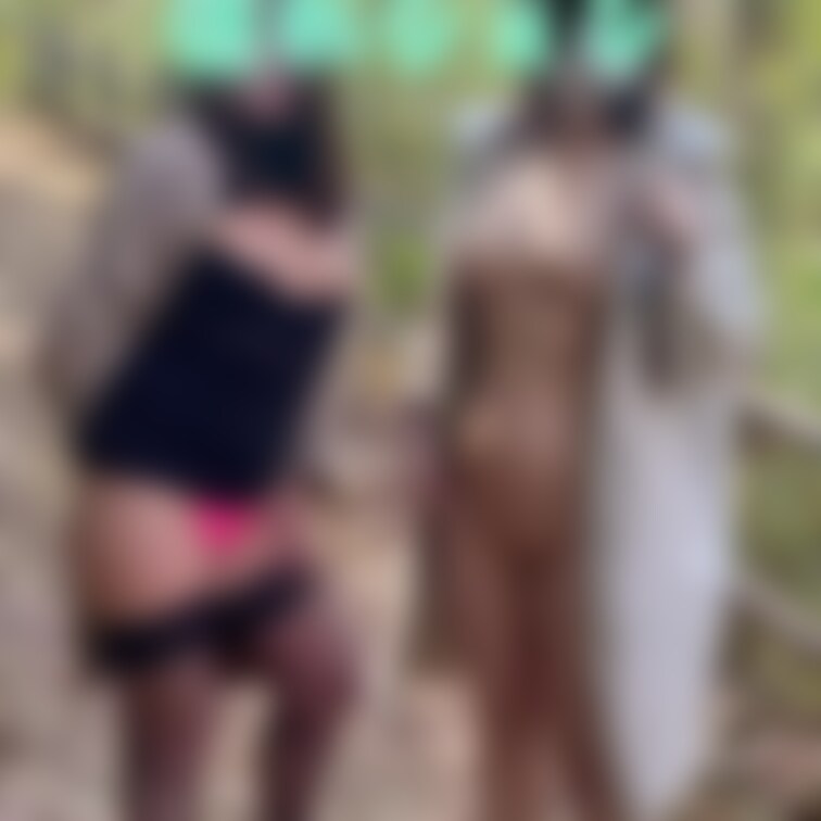 初めて会ったカップルさんと連れションしちゃいました😊✨✨