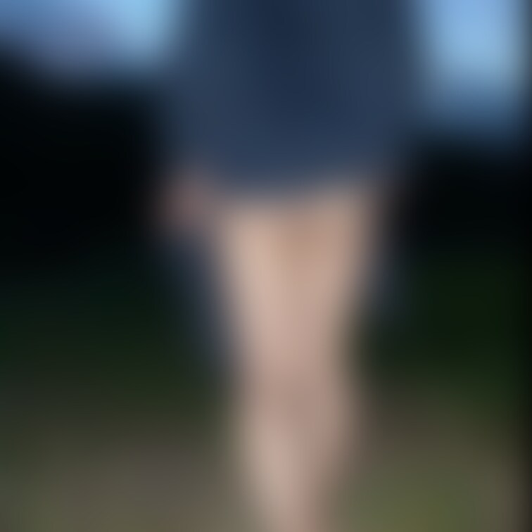 夕暮れ時チラ見せ🍑