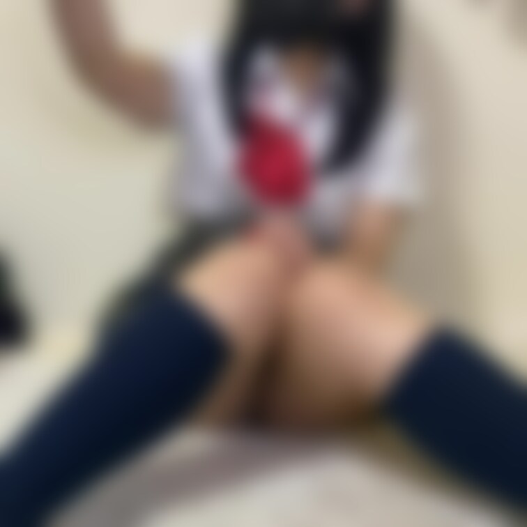自撮り中を○○○されてました笑