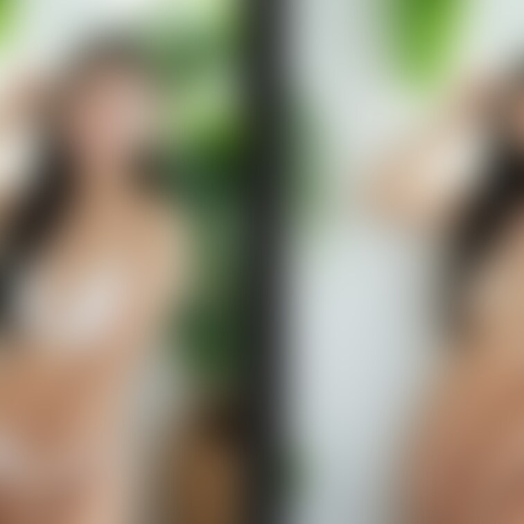 着衣と脱衣を並べた画像です。画像№757