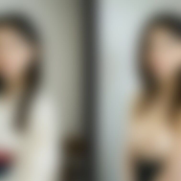 着衣と脱衣の並べた画像です 画像№1536