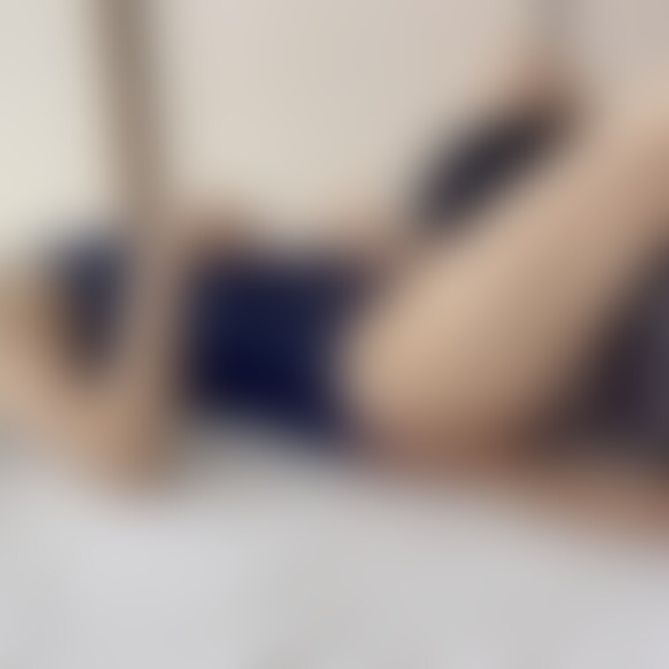 スク水でお股を擦られてイッちゃいました🥹新衣装お披露目です👙最初何故か脱ぎ捨てた下着の裏側を見せつけてます😇敏感すぎてお