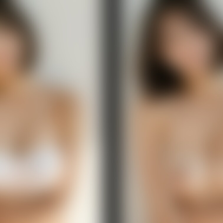 着衣と脱衣を並べた画像です。画像№662