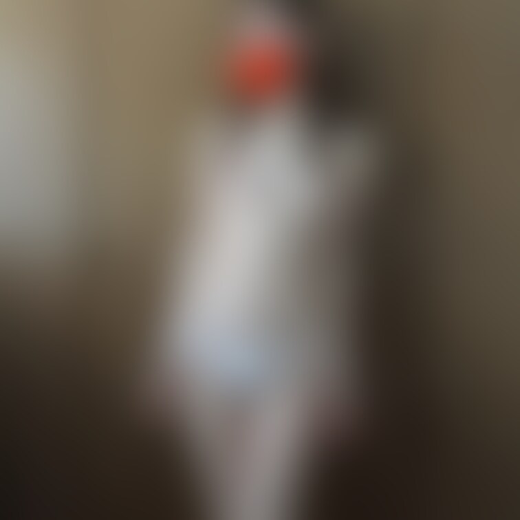おっぱい丸出しで黄昏るワタシ…