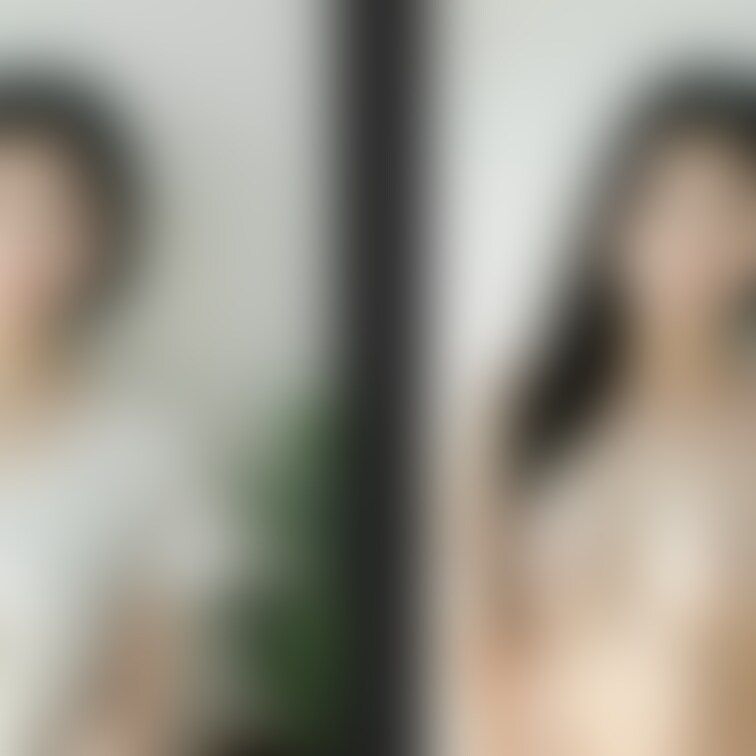 着衣と脱衣を並べた画像です。画像№873
