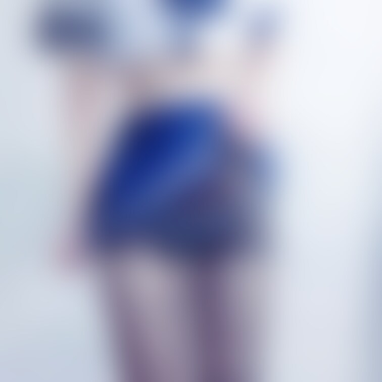 たくし上げ○○○さん 黒ストver.