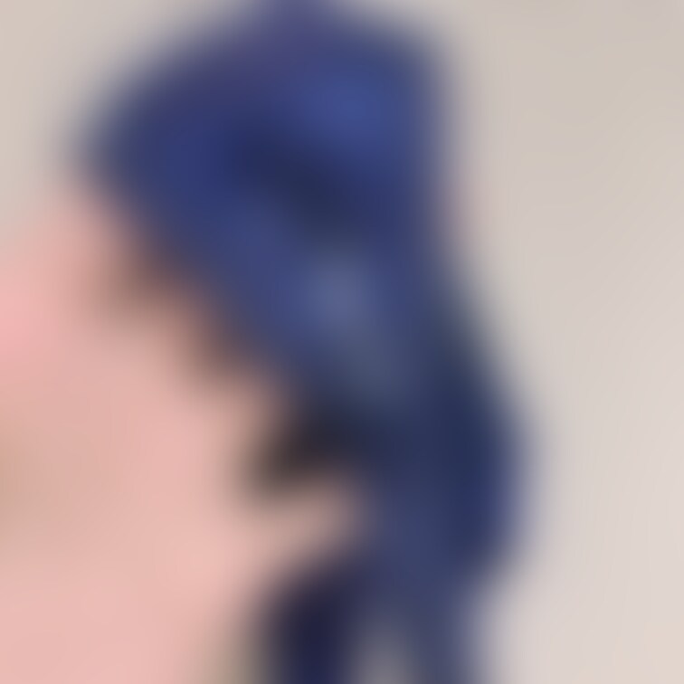 ブルー💙パンティ濡れ(乾式