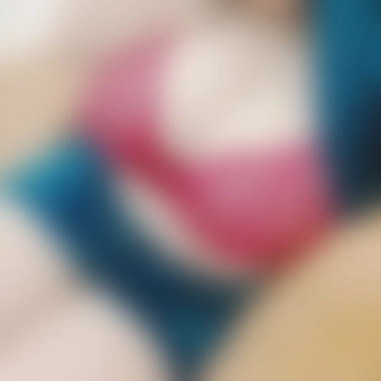 赤いブラとミニスカ♡
