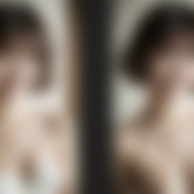 着衣と脱衣を並べた画像です。画像№341