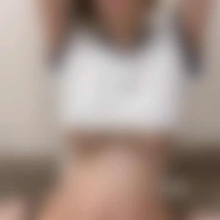 妊婦体操服① 下乳