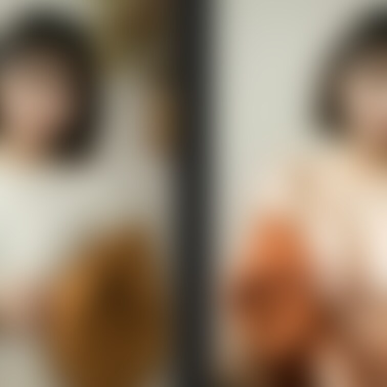 着衣と脱衣を並べた画像です。画像№1075