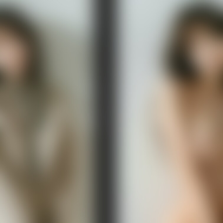 着衣と脱衣を並べた画像です。画像№1187