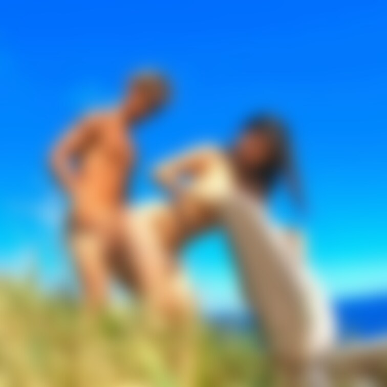 沖縄の崖でxoxo💕