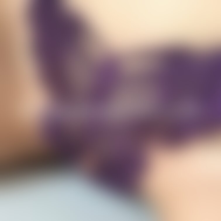 きゃー、見えちゃう🙈💜