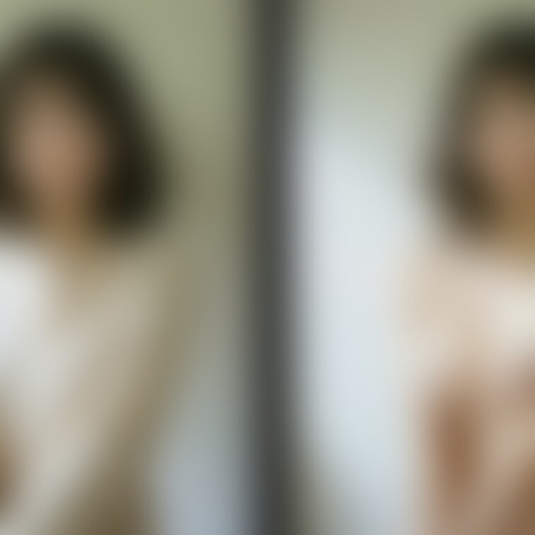 着衣と脱衣の並べた画像です    画像№1595