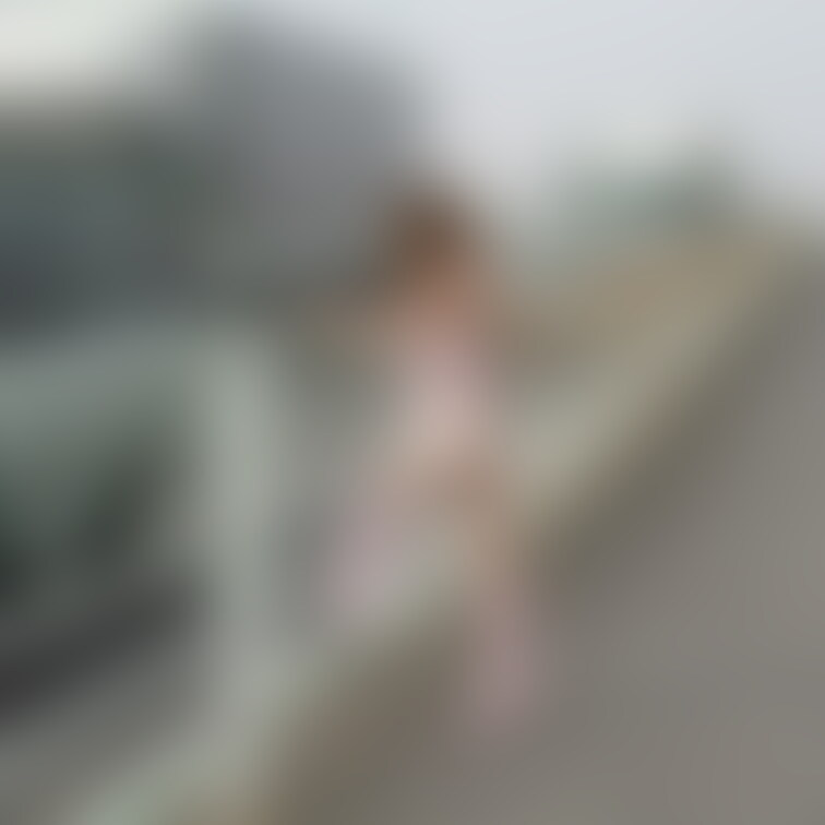 ここは坂になっていて、どんな車がくるかが来るか分らないので怖かった・・・