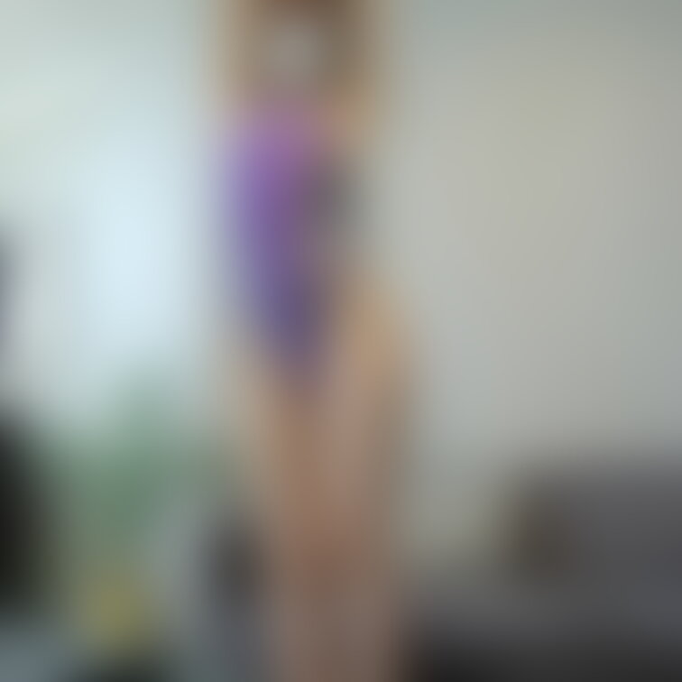 fatfans紫💜競泳水着