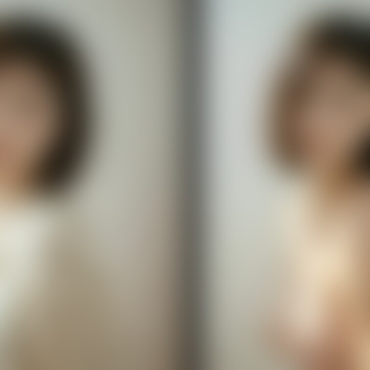 着衣と脱衣の並べた画像です    画像№1617