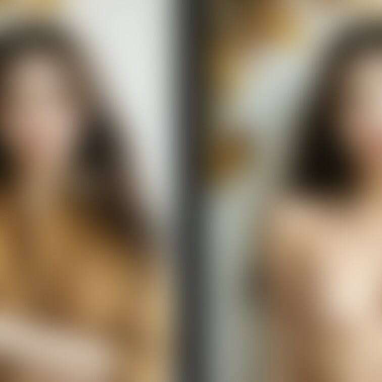 着衣と脱衣を並べた画像です。画像№1032