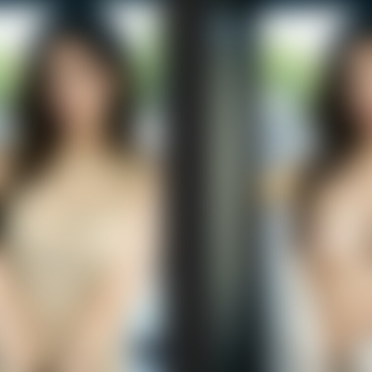 着衣と脱衣を並べた画像です。画像№○○○