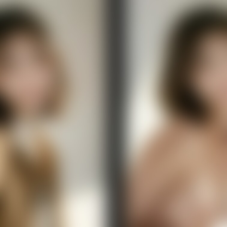 着衣と脱衣を並べた画像です。画像№954