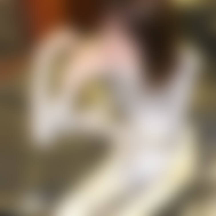 【モデル体型美女の銀粉メッシ―】
男性の誰もを魅了するスレンダー美女モデルが銀粉めっしーに挑戦してくれました！
小さ