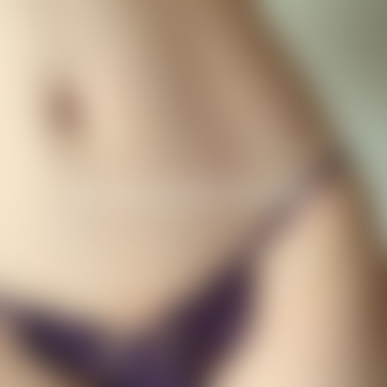 わたしにはめずらしい紐パン☺️💜