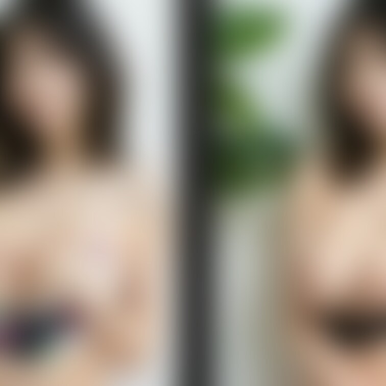 着衣と脱衣を並べた画像です。画像№650