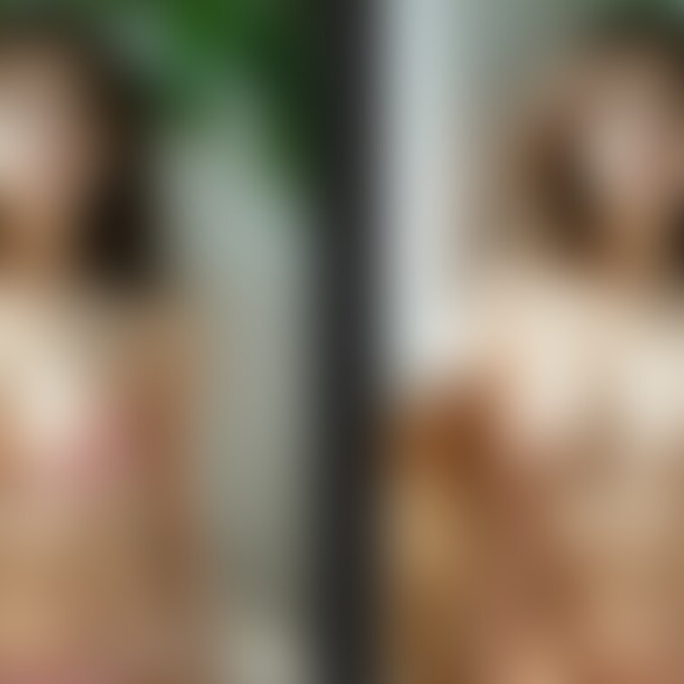 着衣と脱衣を並べた画像です。画像№808