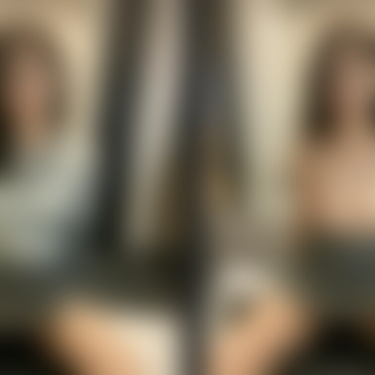 着衣と脱衣の並べた画像です    画像№1565