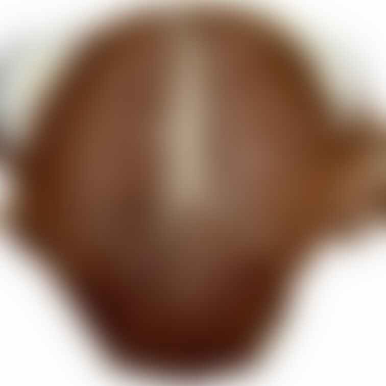 派手髪センター分け目