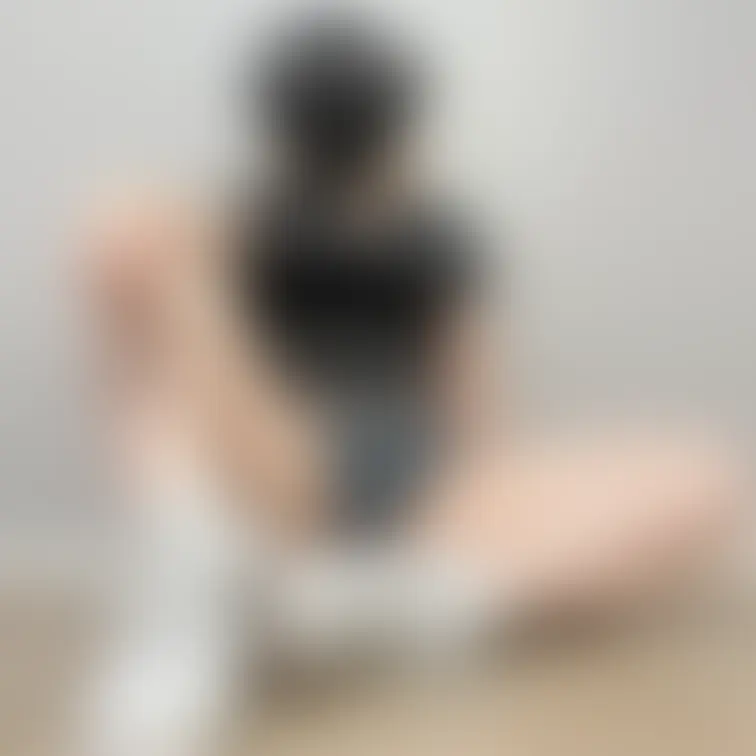 このショーパン小さいから気をつけないとパンツ見えちゃう😳💦