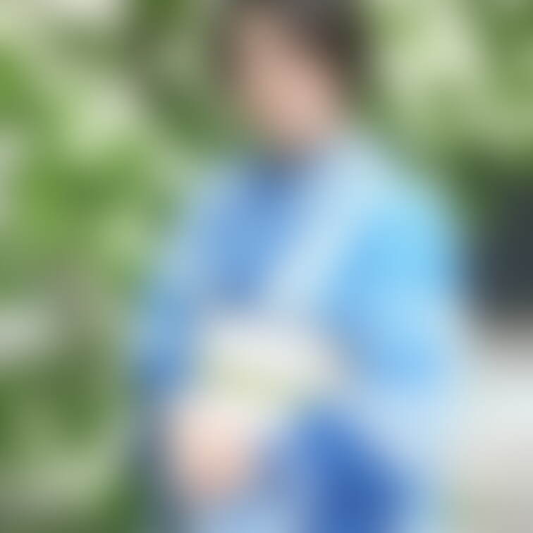 好きなお花と縄の浴衣