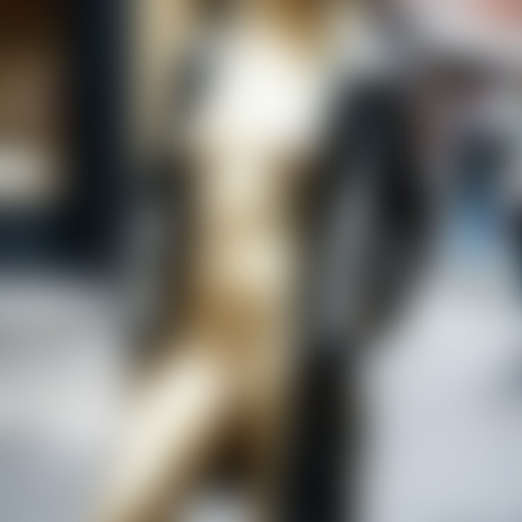 路上露出する金粉美女 / Golden bodypainted girl naked in public (part6)
