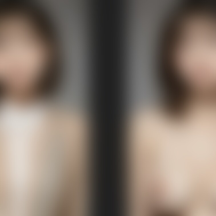 着衣と脱衣を並べた画像です。画像№202
