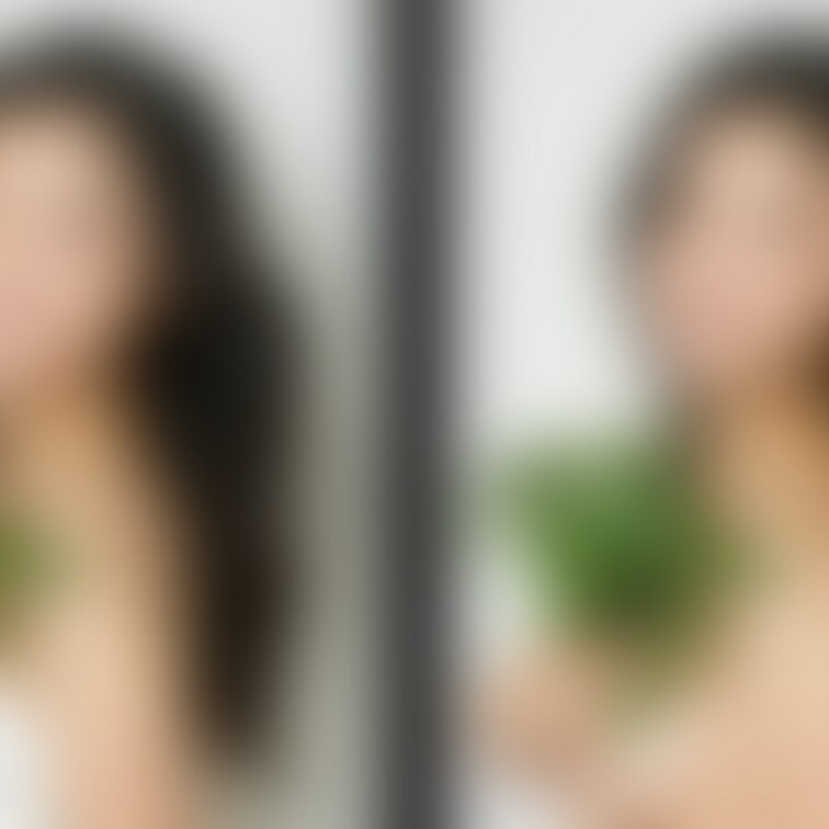 着衣と脱衣を並べた画像です。画像№684