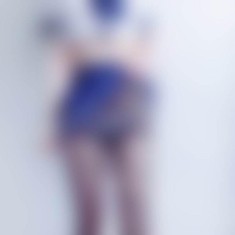 たくし上げ○○○さん 黒ストver.